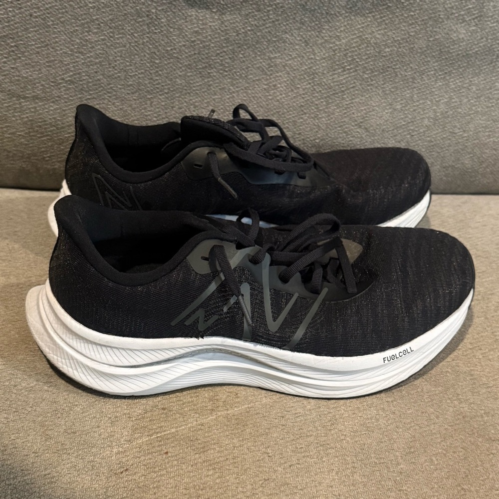 New Balance Fuel Cell Black and White Sneakers
